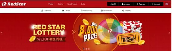 سایت رد استار پوکر بهترین سایت پوکر جهان  Red star Poker